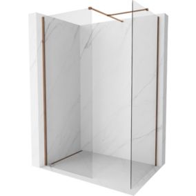 Ścianka prysznicowa Mexen Kioto-X różowe złoto 150 x 70 cm 800-150-202-60-00-070-X 1 szt.