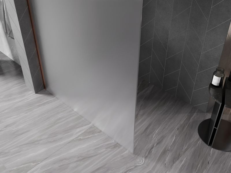 Ścianka prysznicowa Mexen Kioto-X różowe złoto 60x200 cm  800-060-101-60-30-X1 szt.