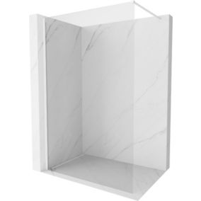 Ścianka prysznicowa Mexen Kioto-X transparent biała 120x200 cm 1 szt.