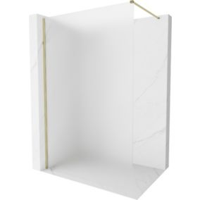 Ścianka prysznicowa Mexen Kioto-X złota 120x200 cm  800-120-101-50-30-X1 szt.