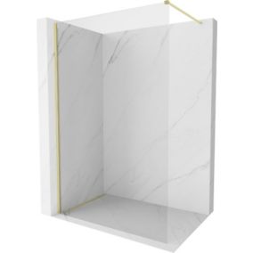 Ścianka prysznicowa Mexen Kioto-X złota 80x200 cm  800-080-101-55-00-X1 szt.