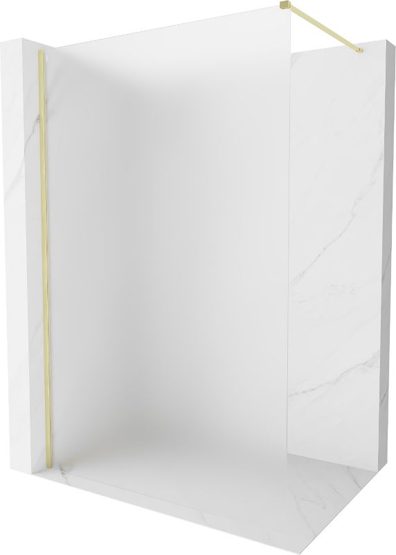 Ścianka prysznicowa Mexen Kioto-X złota 80x200 cm  800-080-101-55-30-X1 szt.