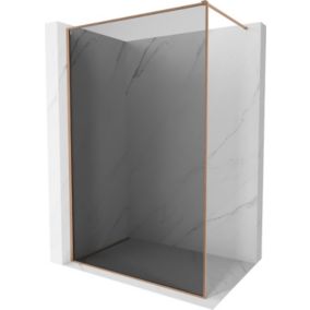 Ścianka prysznicowa Mexen Kioto-XF grafit 120x202 cm  800-120-104-65-40-X1 szt.