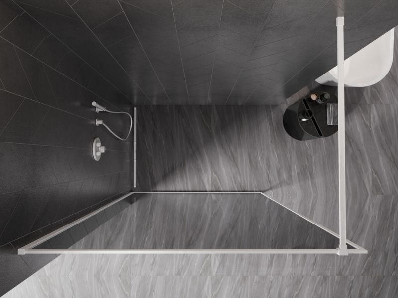 Ścianka prysznicowa Mexen Kioto-XF grafit 160x202 cm  800-160-104-20-40-X1 szt.