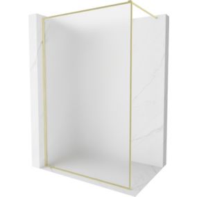 Ścianka prysznicowa Mexen Kioto-XF szron/złoty 150 x 202 cm 1 szt.