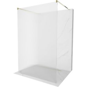 Ścianka prysznicowa Mexen Kioto złota 100x200 cm  800-100-002-50-09 1 szt.