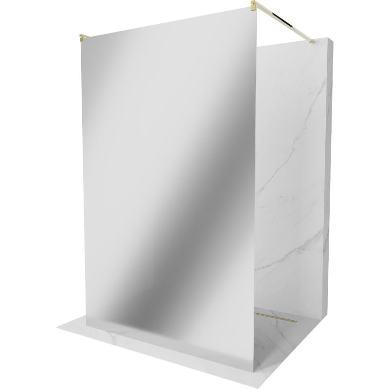 Ścianka prysznicowa Mexen Kioto złota 100x200 cm  800-100-002-50-50 1 szt.