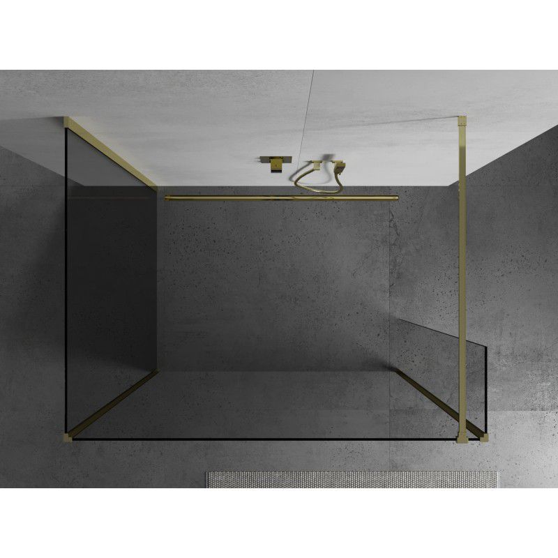 Ścianka prysznicowa Mexen Kioto złota 115 x 90 x 30 cm 1 szt.