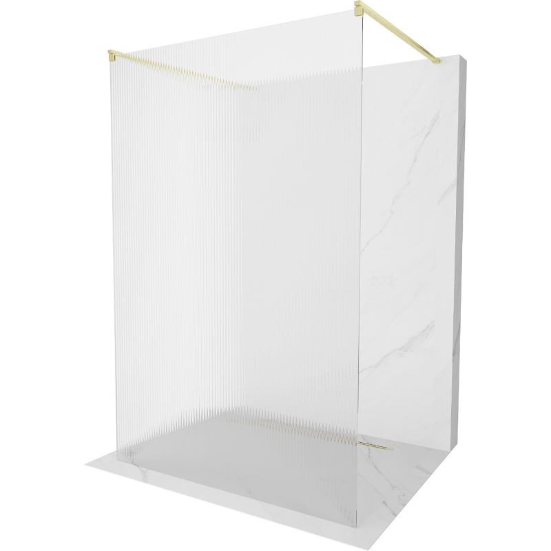 Ścianka prysznicowa Mexen Kioto złota 120x200 cm  800-120-002-55-09 1 szt.