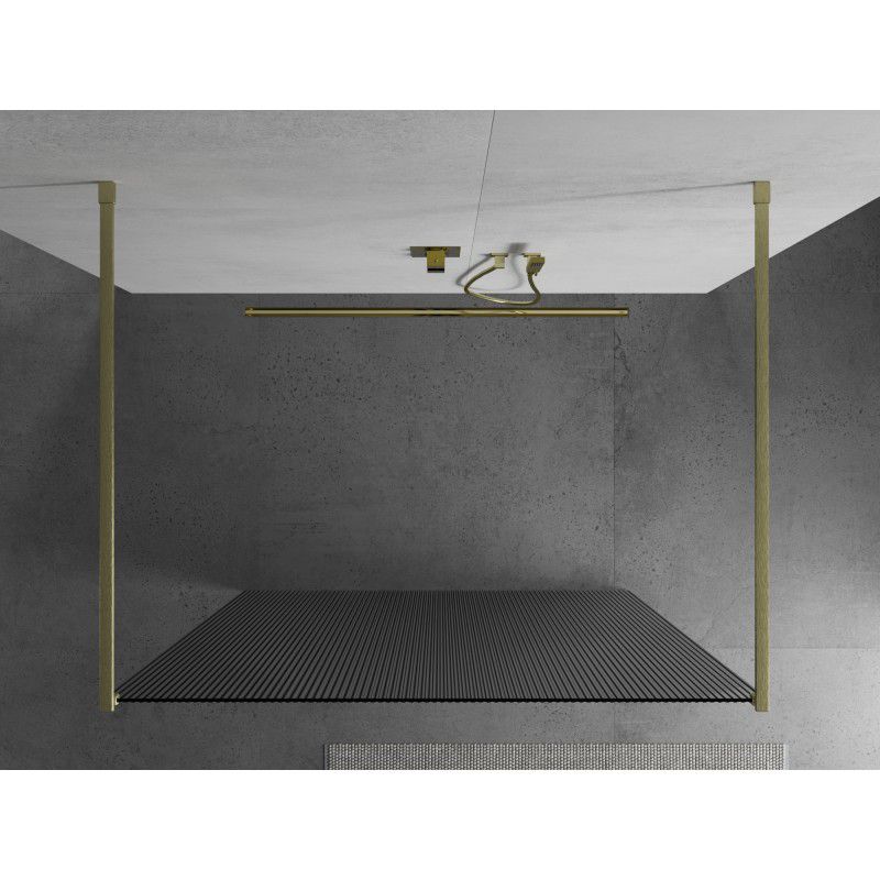 Ścianka prysznicowa Mexen Kioto złota 120x200 cm  800-120-002-55-09 1 szt.