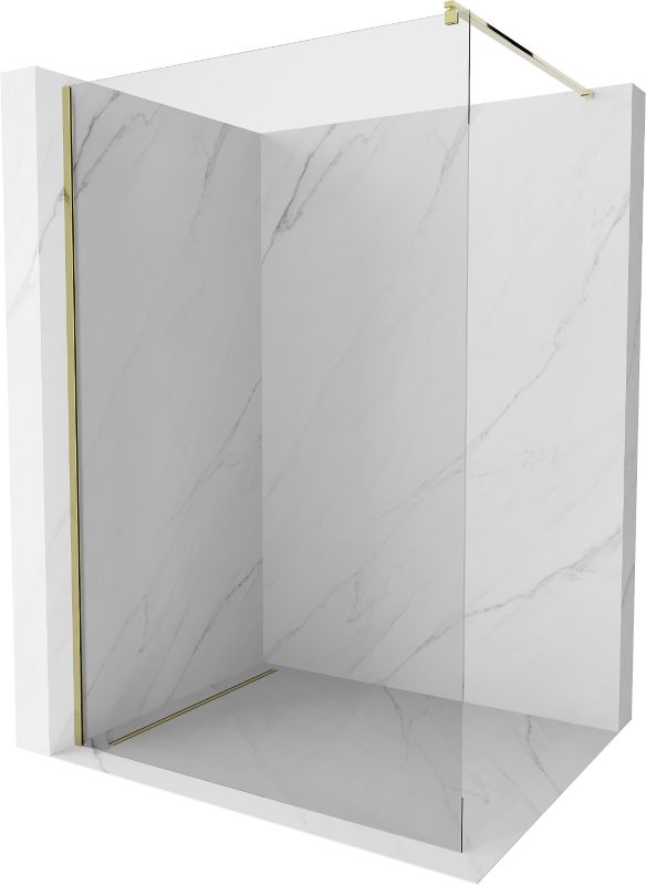 Ścianka prysznicowa Mexen Kioto złota 130x200 cm  800-130-101-50-00 1 szt.