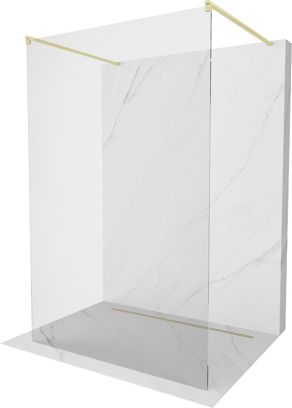 Ścianka prysznicowa Mexen Kioto złota 155x200 cm 800-155-002-55-00 1 szt.
