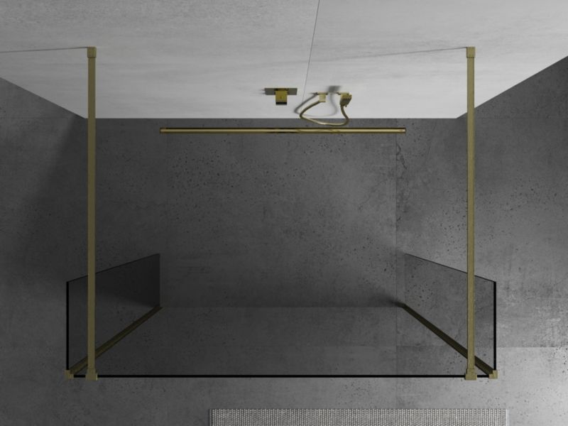 Ścianka prysznicowa Mexen Kioto złota 160 x 30 cm 1 szt.