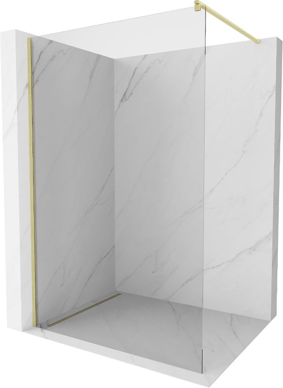 Ścianka prysznicowa Mexen Kioto złota 60x200 cm 800-060-101-55-00 1 szt.