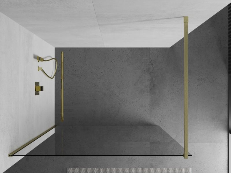 Ścianka prysznicowa Mexen Kioto złota 60x200 cm 800-060-101-55-00 1 szt.