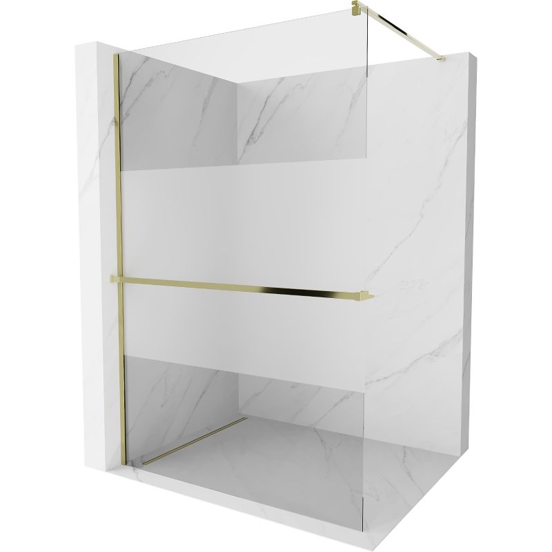 Ścianka prysznicowa Mexen Kioto+ złota 70x200 cm 1 szt.