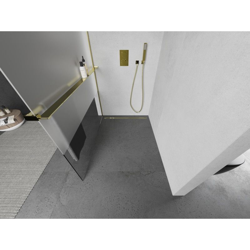Ścianka prysznicowa Mexen Kioto+ złota 70x200 cm 1 szt.
