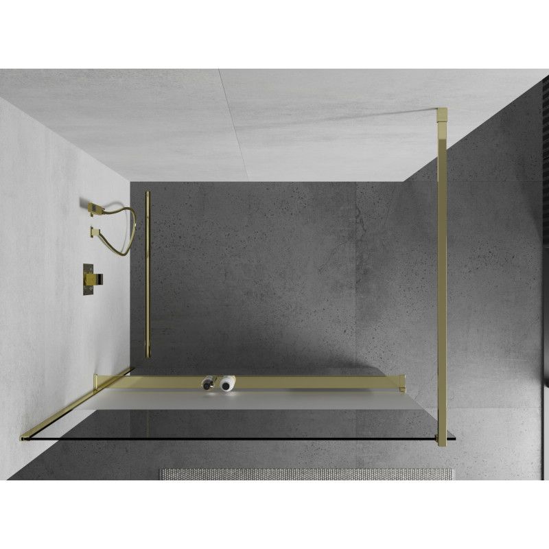 Ścianka prysznicowa Mexen Kioto+ złota 70x200 cm 1 szt.