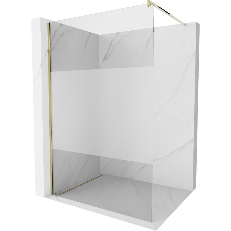 Ścianka prysznicowa Mexen Kioto złota 70x200 cm  800-070-101-50-35 1 szt.