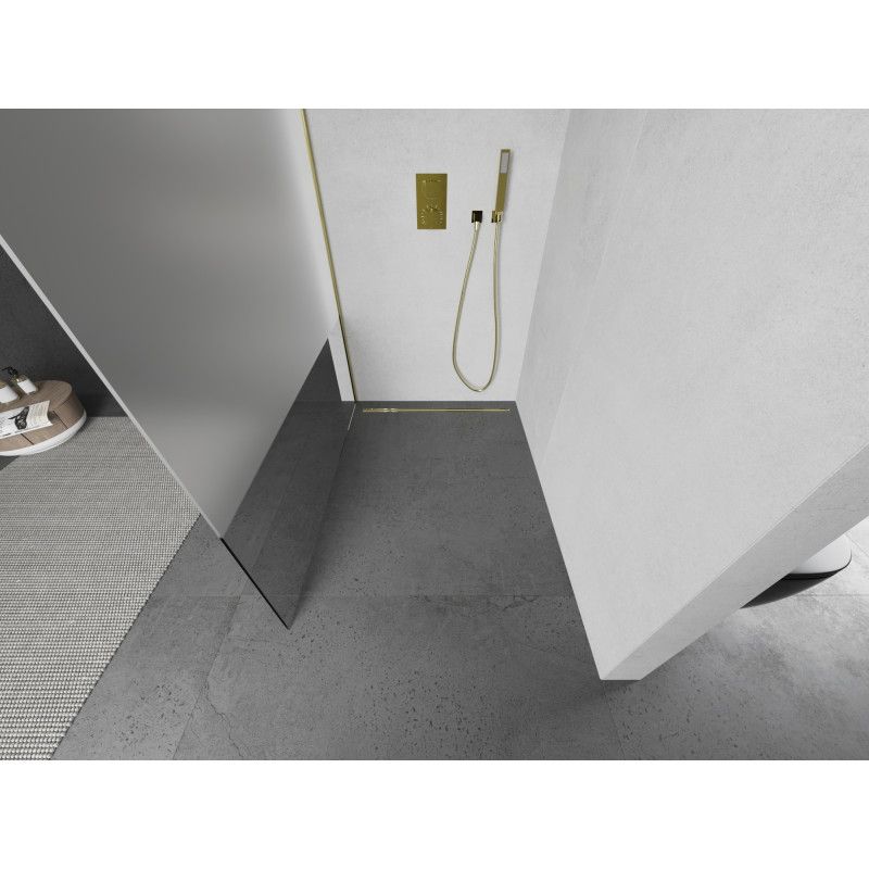 Ścianka prysznicowa Mexen Kioto złota 70x200 cm  800-070-101-50-35 1 szt.