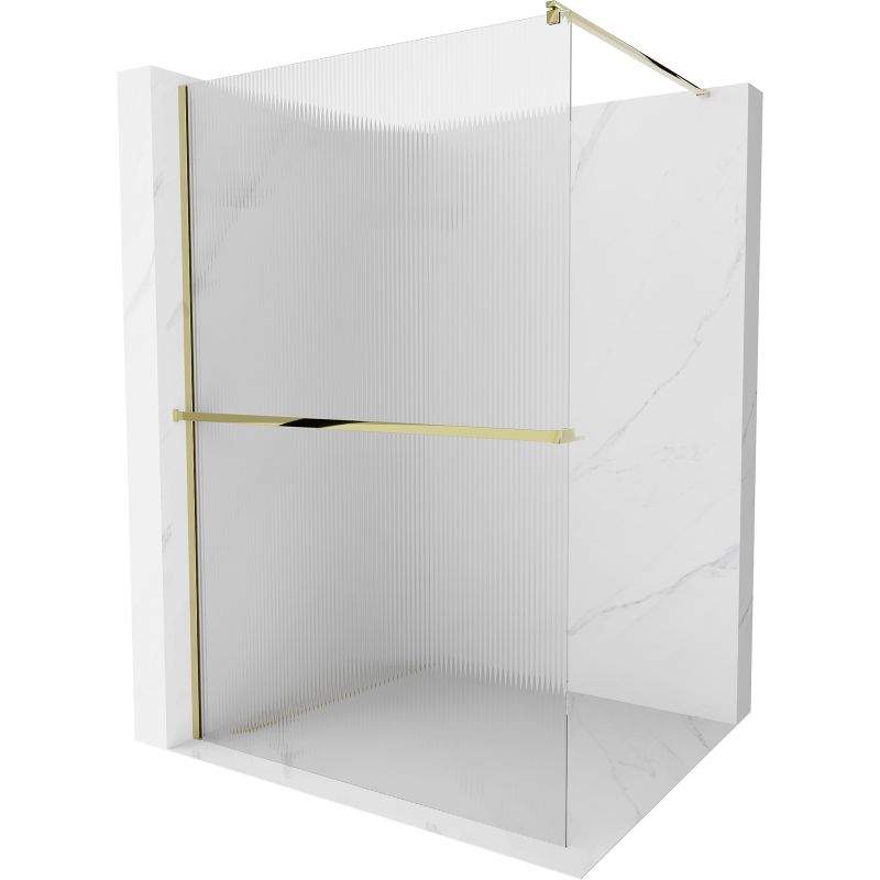 Ścianka prysznicowa Mexen Kioto+ złota 70x200 cm  800-070-121-50-09 1 szt.
