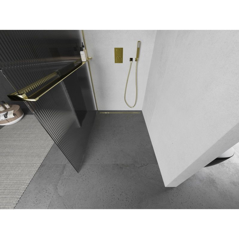 Ścianka prysznicowa Mexen Kioto+ złota 70x200 cm  800-070-121-50-09 1 szt.