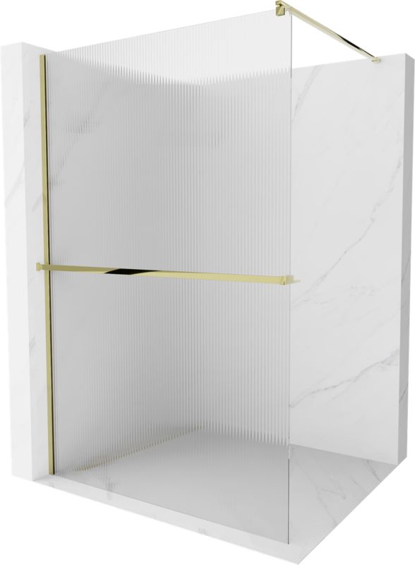 Ścianka prysznicowa Mexen Kioto+ złota 80 x 200 cm 1 szt.
