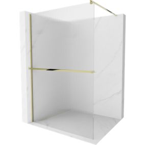 Ścianka prysznicowa Mexen Kioto+ złota 90x200 cm 1 szt.