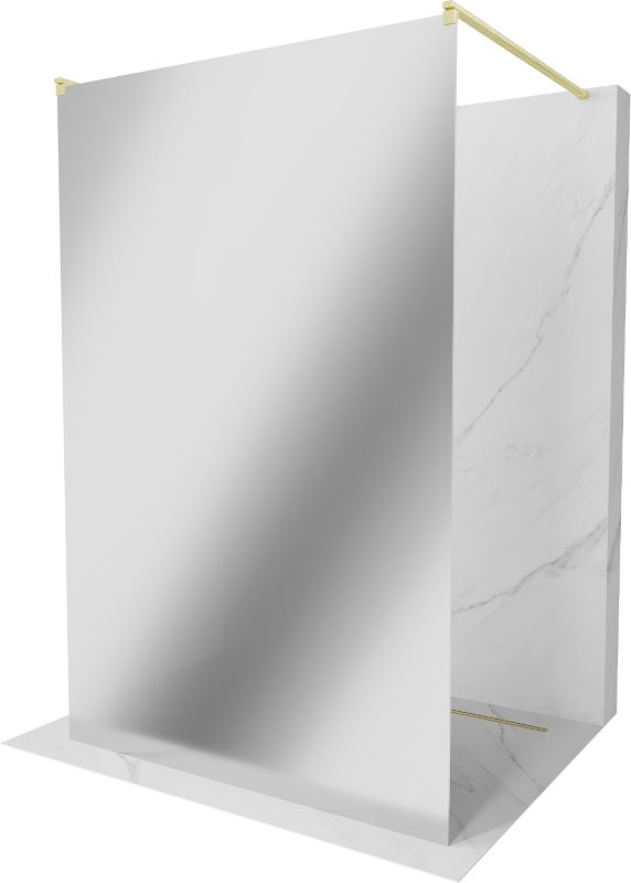 Ścianka prysznicowa Mexen Kioto złoty 140x200 cm  800-140-002-55-50 1 szt.