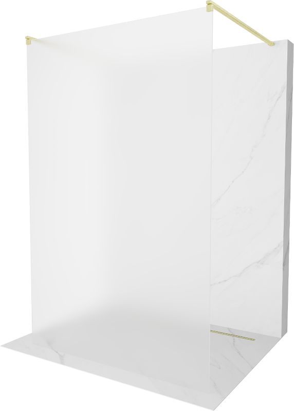 Ścianka prysznicowa Mexen Kioto złoty szron 100x200 cm 1 szt.