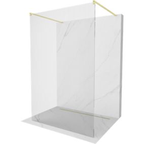 Ścianka prysznicowa Mexen Kioto złoty transparent 115x200 cm 800-115-002-55-00 1 szt.