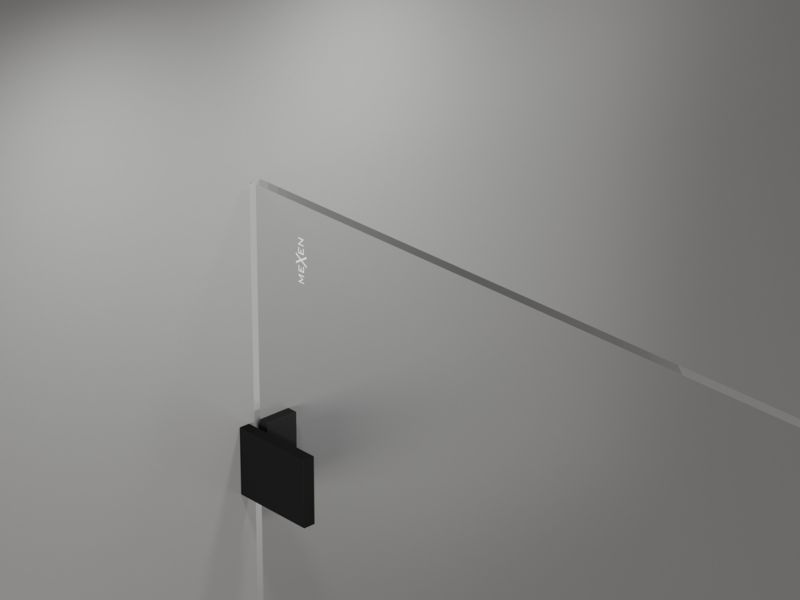 Ścianka prysznicowa Mexen Lunar czarna 130x200 cm 830-130-000-70-00-L 1 szt.