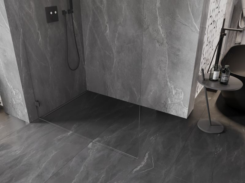 Ścianka prysznicowa Mexen Lunar gun gray 100x200 cm 1 szt.