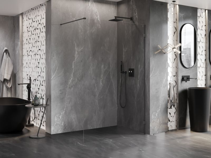 Ścianka prysznicowa Mexen Lunar gun metal 70x200 cm 1 szt.