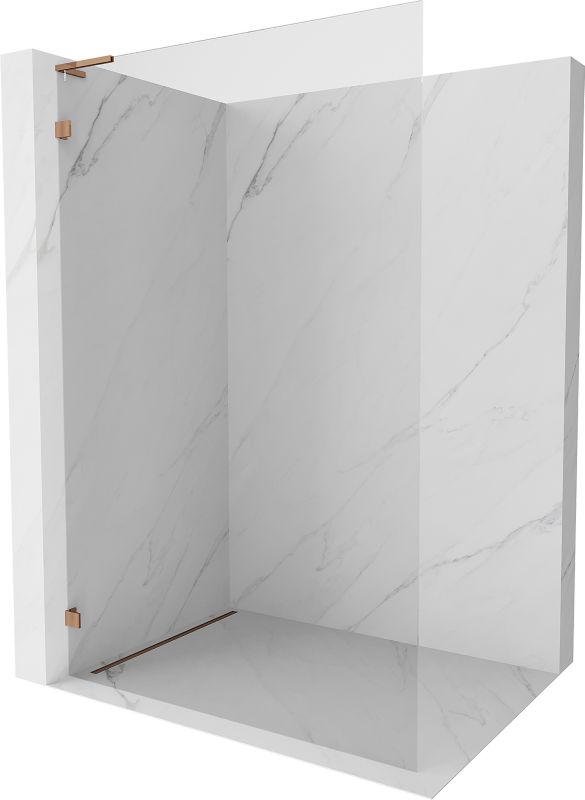 Ścianka prysznicowa Mexen Lunar L różowe złoto 60x200 cm 830L-060-000-60-00-L 1 szt.