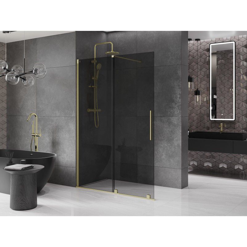 Ścianka prysznicowa Mexen Velar grafit 130x200 cm  871-130-000-43-55 871-130-000-43-55 1 szt.