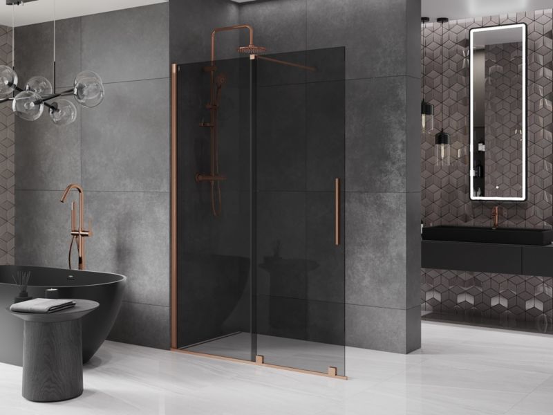 Ścianka prysznicowa Mexen Velar grafit 150 x 200 cm 871-150-000-43-65 1 szt.