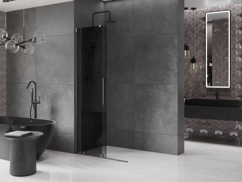 Ścianka prysznicowa Mexen Velar grafit 75x200 cm  871-075-000-43-661 szt.