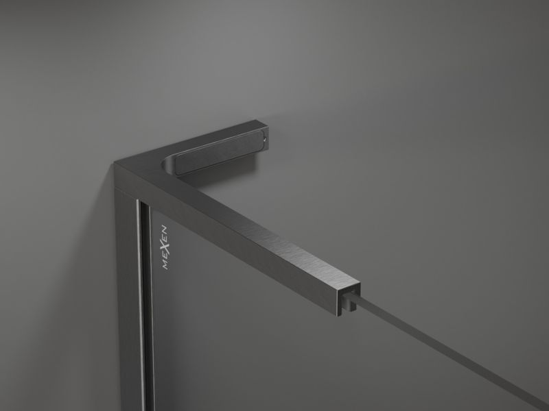 Ścianka prysznicowa Mexen Velar gun gray 120 x 200 cm 871-120-003-33-66 1 szt.