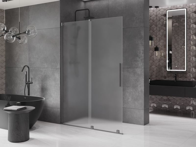 Ścianka prysznicowa Mexen Velar gun gray 130 x 200 cm 871-130-000-33-66 1 szt.