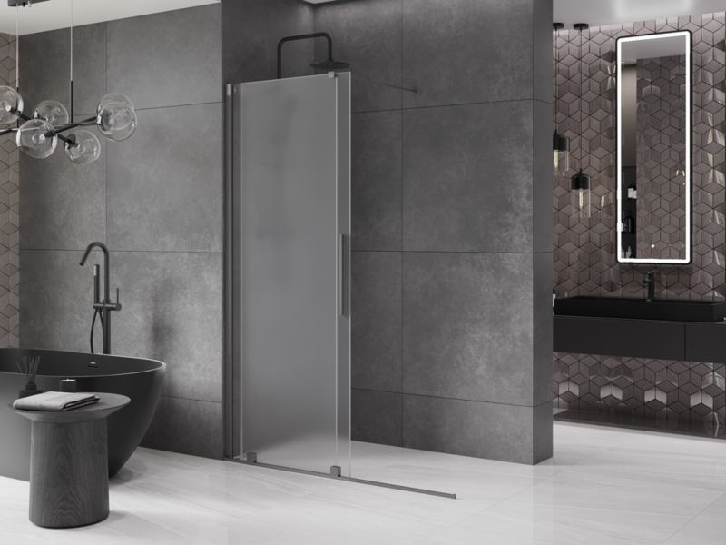Ścianka prysznicowa Mexen Velar gun gray 130 x 200 cm 871-130-000-33-66 1 szt.