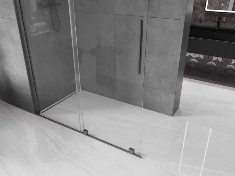 Ścianka prysznicowa Mexen Velar gun gray 150x200 cm 1 szt.