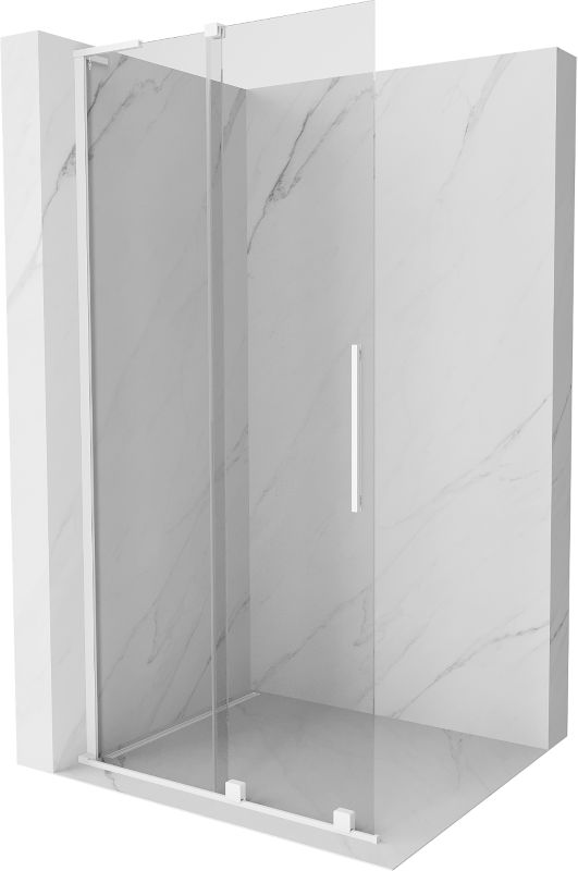 Ścianka prysznicowa Mexen Velar L biała 120x200 cm 871-120-003-03-20 1 szt.