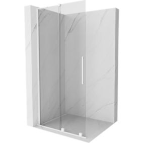 Ścianka prysznicowa Mexen Velar L biała 120x200 cm 871-120-003-03-20 1 szt.