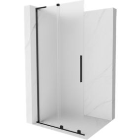 Ścianka prysznicowa Mexen Velar L czarna 90x200 cm  871-090-003-33-701 szt.