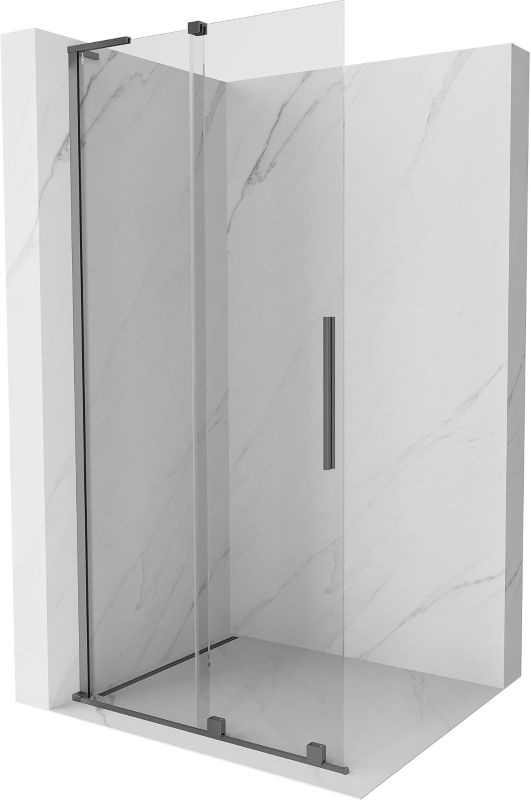Ścianka prysznicowa Mexen Velar L gun metal 90x200 cm 1 szt.