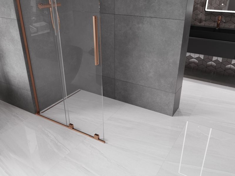Ścianka prysznicowa Mexen Velar L różowe złoto 90x200 cm 871-090-003-03-60 1 szt.