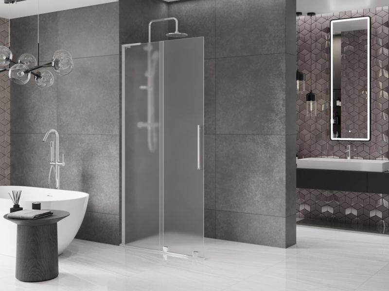 Ścianka prysznicowa Mexen Velar L szron 90x200 cm  871-090-003-33-011 szt.