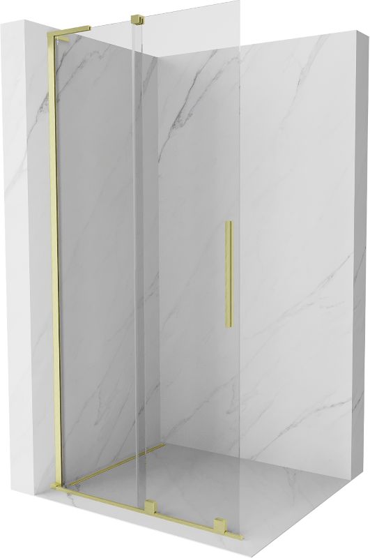Ścianka prysznicowa Mexen Velar L złoty 120x200 cm 871-120-003-03-55 1 szt.