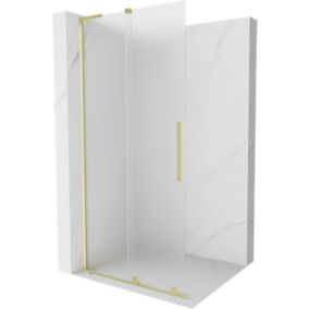 Ścianka prysznicowa Mexen Velar L złoty szron 100x200 cm 871-100-003-33-55 1 szt.